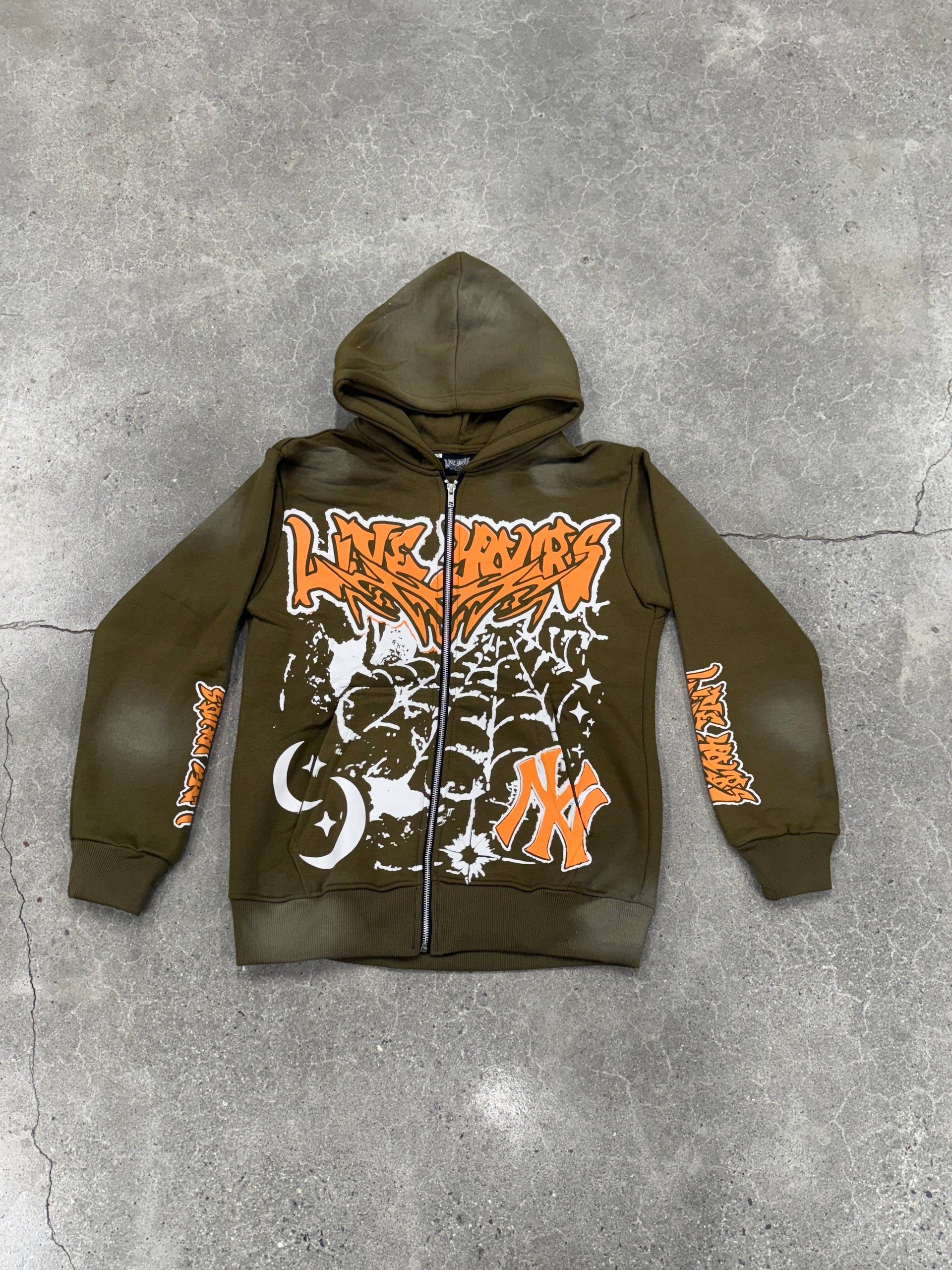 LIVEYOURS GREEN HOODIE