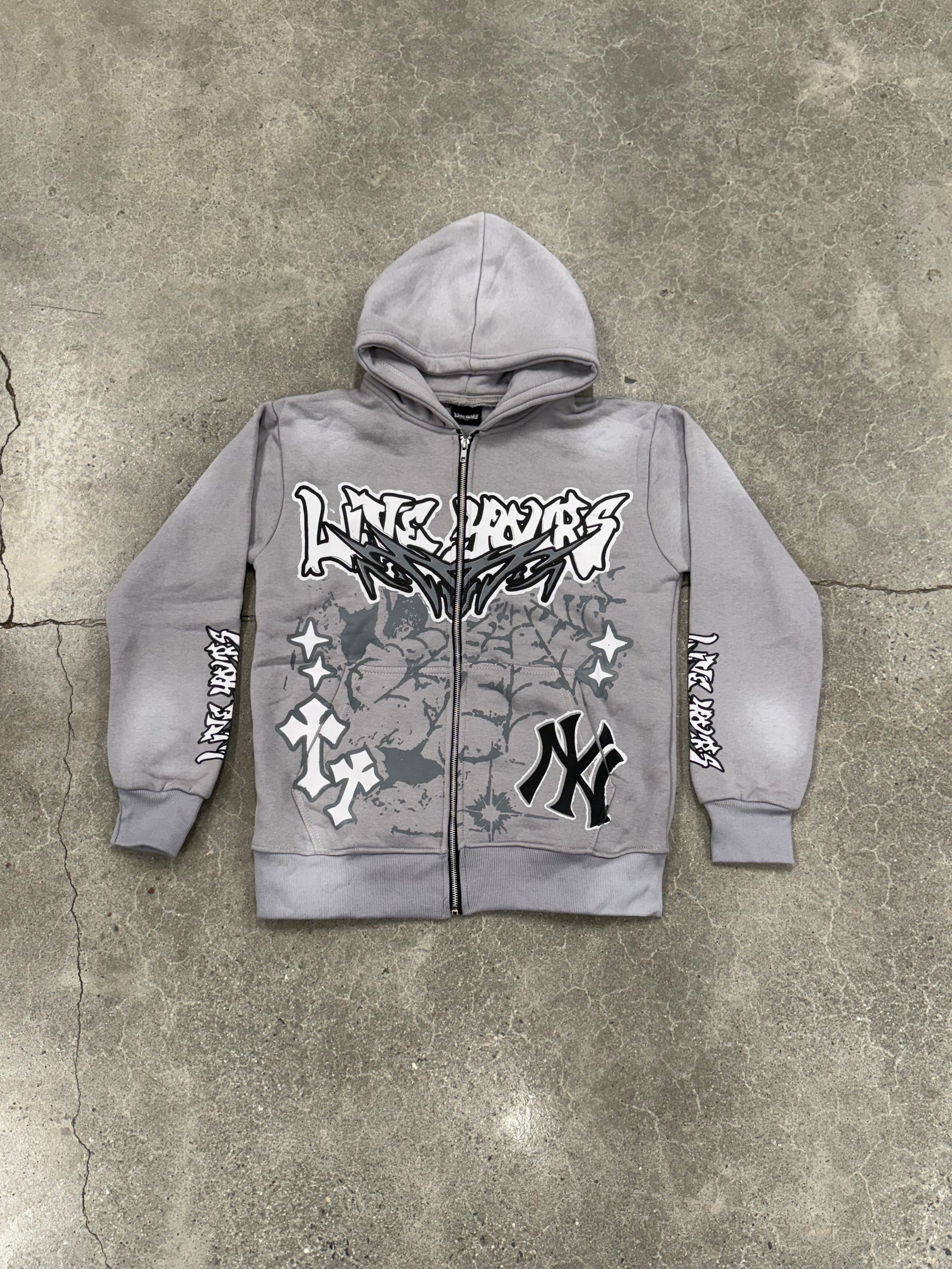 LIVEYOURS GREY HOODIE