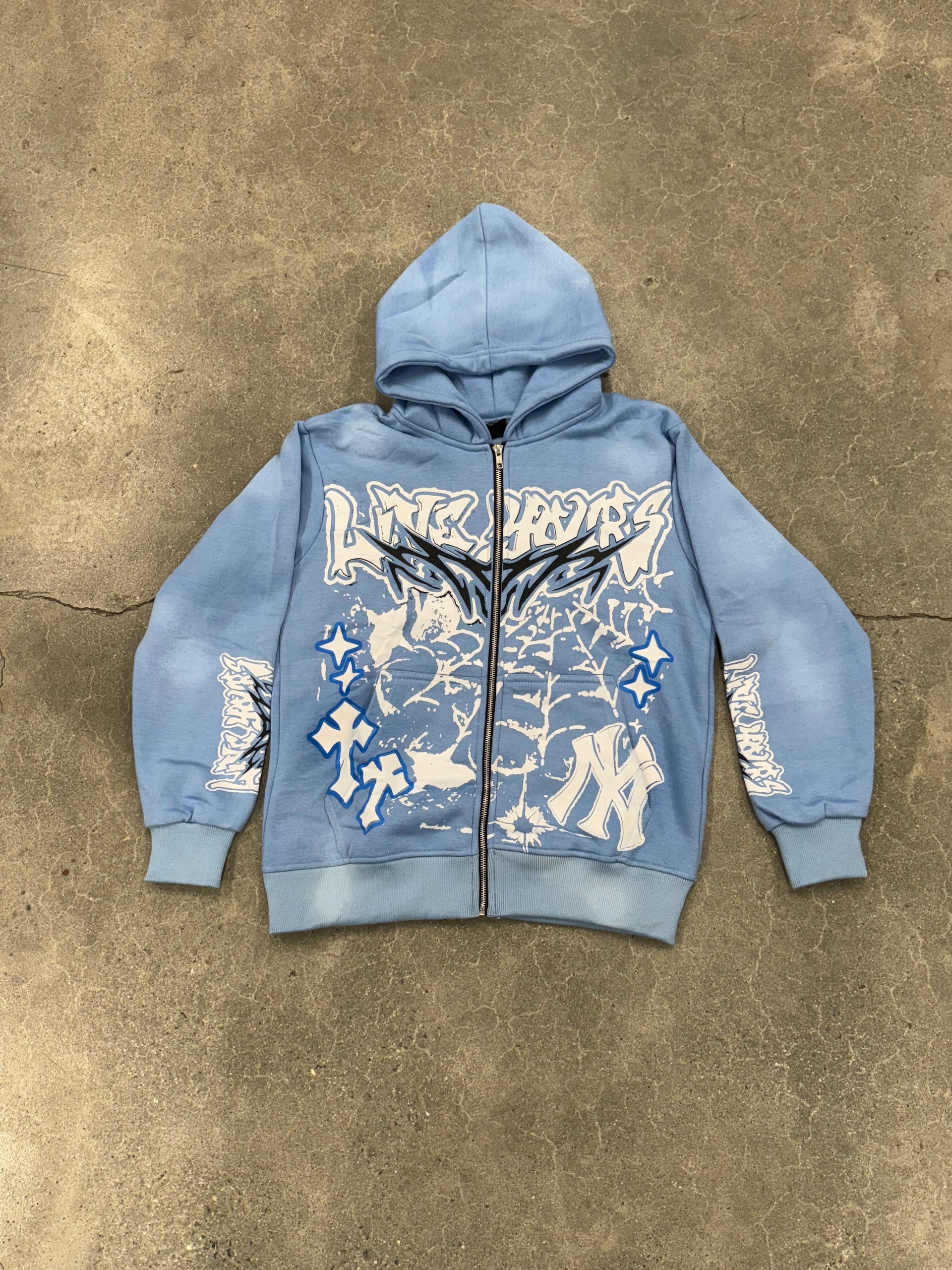 LIVEYOURS BLUE HOODIE