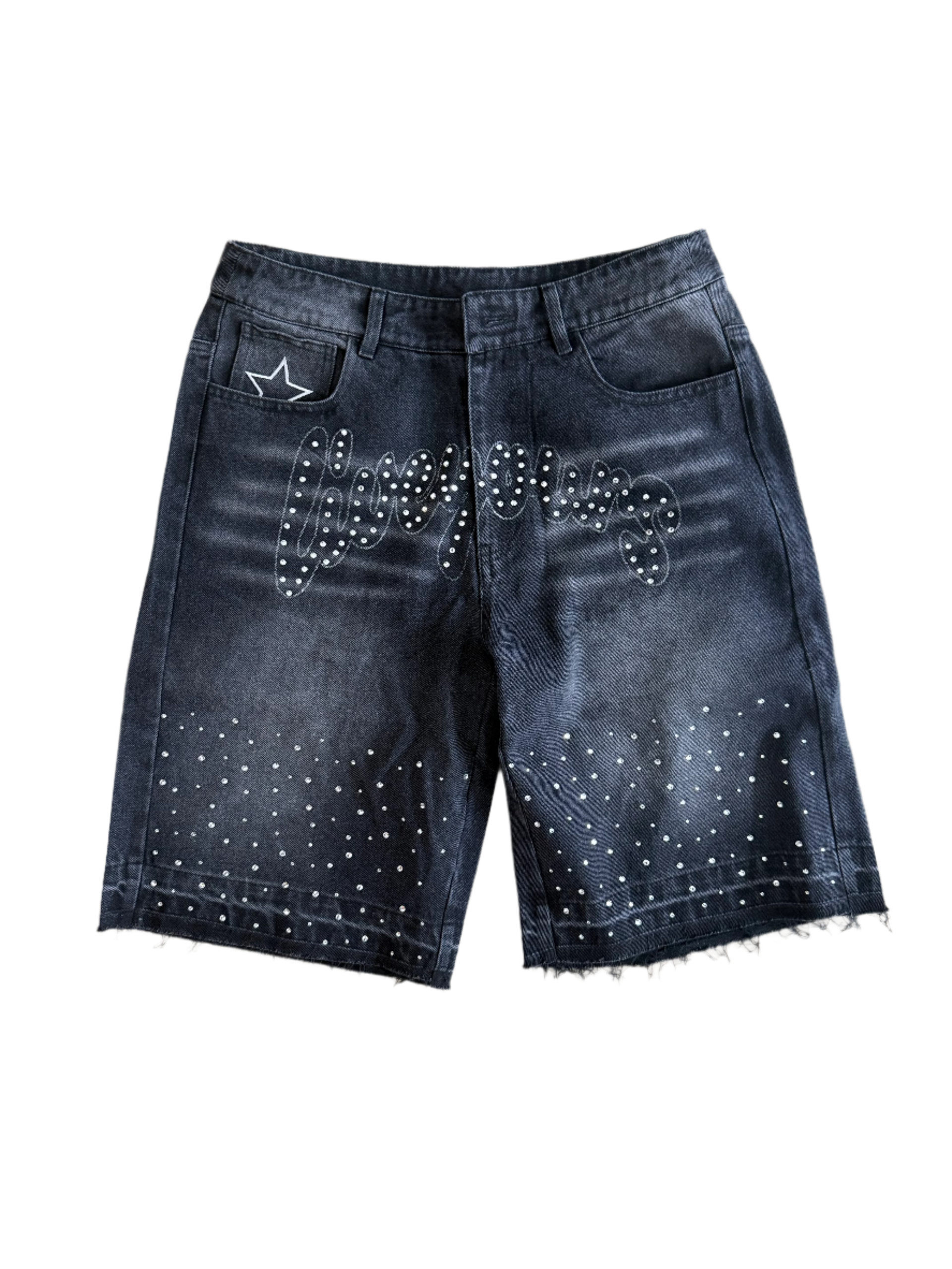 LIVEYOURS RHINESTONE JORTS